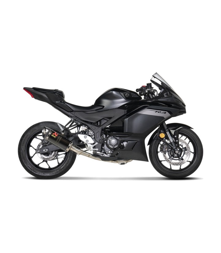 Akrapovič Racing Exhaust in Carbon for Yamaha MT 03 320 (16-26), YZF R25 (14-24), YZF R3 (15-26) S-Y3R3-APC