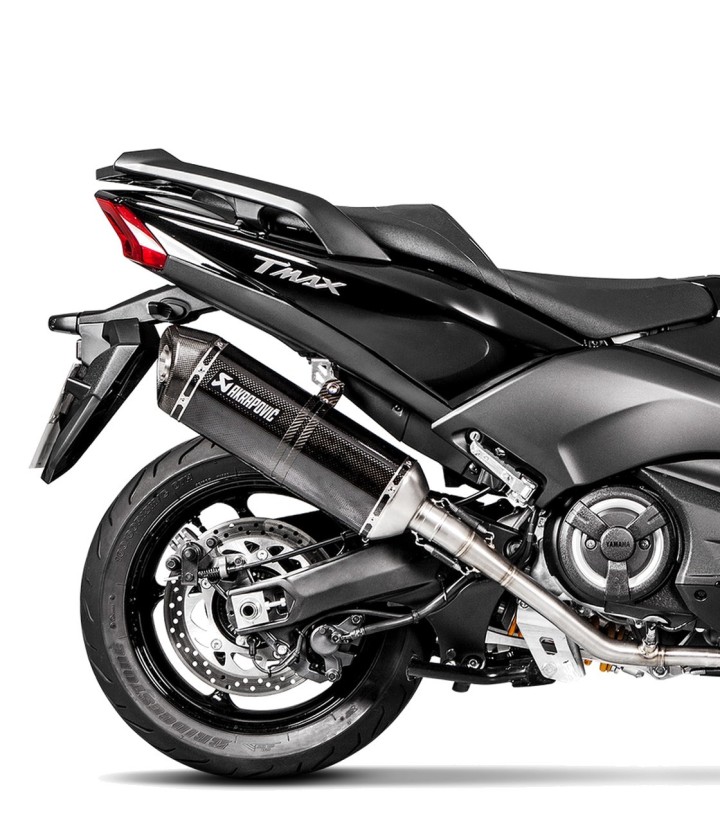 Scarico Akrapovič Racing in carbonio per Yamaha TMAX 530 (17-20), TMAX 560 (20-21) S-Y5R5-RC