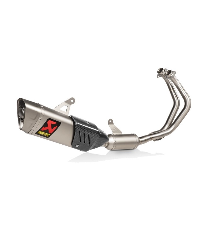 Échappement Akrapovič Racing en titane pour Yamaha R7 (21-25) S-Y7R12-APT
