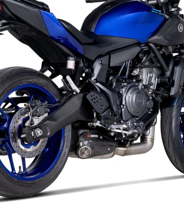 Akrapovič Racing Auspuff aus Stahl für Yamaha MT 07 (21-26) / Tracer (20-26) S-Y7R13-HKGKHSS