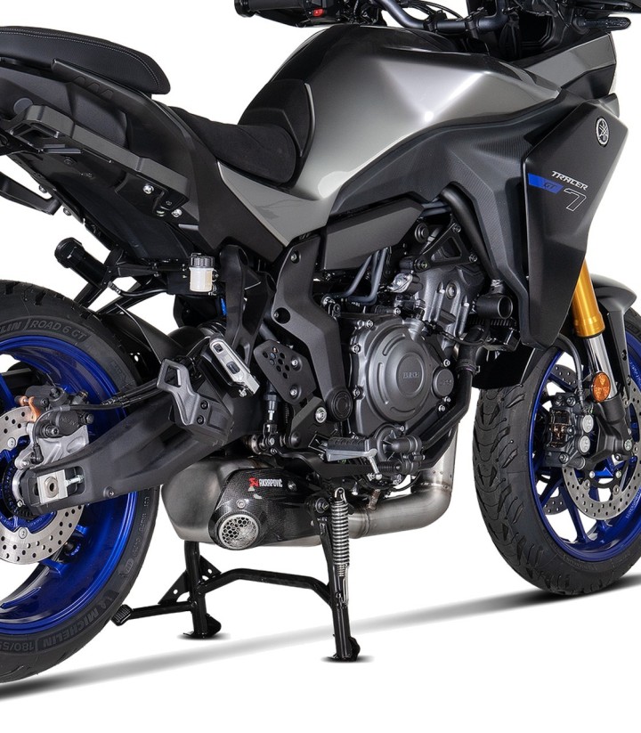Escape Akrapovič Racing em aço para Yamaha MT 07 (21-26) / Tracer (20-26) S-Y7R13-HKGKHSS