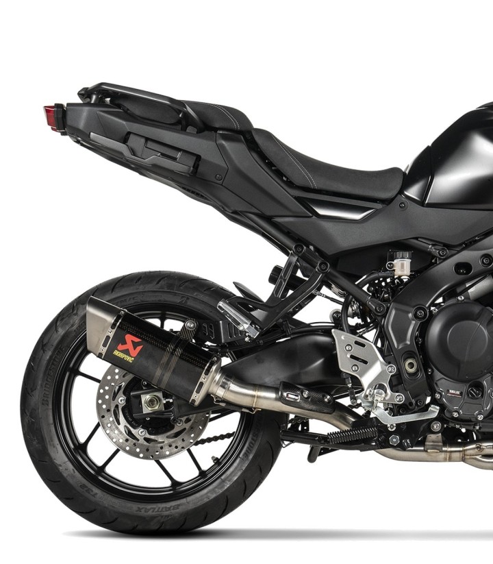 Escape Akrapovič Racing en Carbono para Yamaha MT 09 Tracer (21-26) S-Y9R20-APC