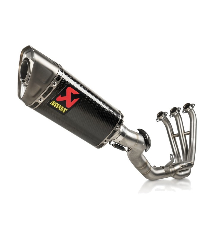 Scarico Akrapovič Racing in carbonio per Yamaha MT 09 Tracer (21-26) S-Y9R20-APC