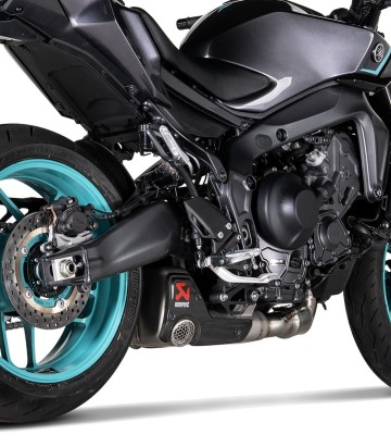 Escape Akrapovič Racing em aço para Yamaha MT 07 Tracer (25-26), MT 09 (25-26), MT 09 Tracer (25) S-Y9R22-HKKSS