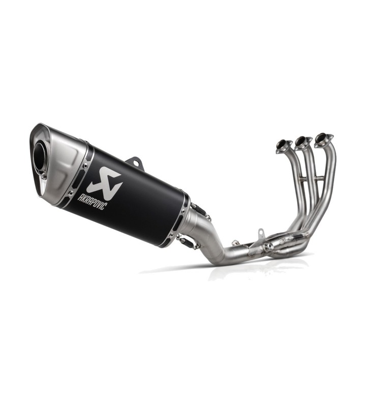 Échappement Akrapovič Racing en noir pour Yamaha MT 09 (21-26) S-Y9R24-APTBL