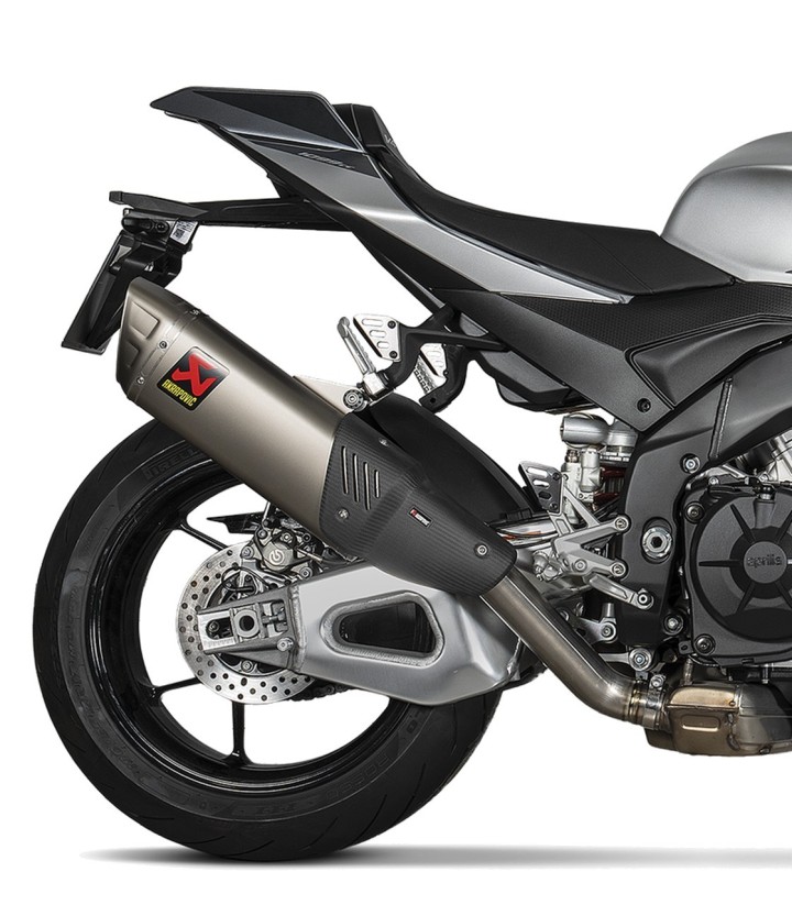 Escape Akrapovič em titânio para Aprilia RSV 4 1100 (25-26), Tuono V4 1100 (25-26) S-A10SO14-HEZT