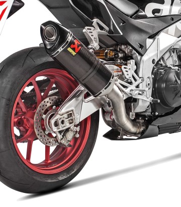 Akrapovič Exhaust in Carbon for Aprilia RSV 4 1000/1100 (17-20), Tuono V4 1000/1100 (17-20) S-A10SO9-RC