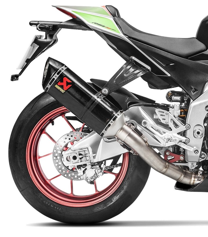 Akrapovič-Auspuff aus Carbon für Aprilia RSV 4 1000/1100 (17-20), Tuono V4 1000/1100 (17-20) S-A10SO9-RC