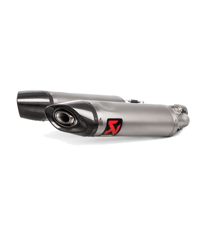 Escape Akrapovič em titânio para Aprilia Shiver 900 (17-20) S-A9SO1-HDT/1