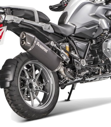 Akrapovič-Auspuff in Schwarz für BMW R 1200 GS (13-18) S-B12SO16-HAABL
