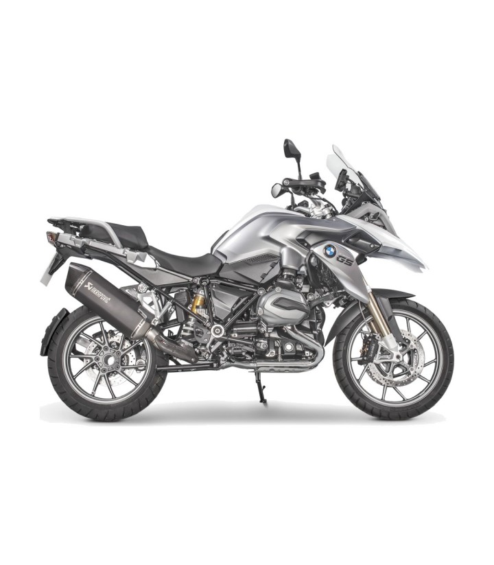 Échappement Akrapovič noir pour BMW R 1200 GS (13-18) S-B12SO16-HAABL