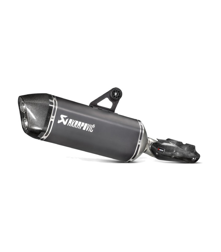 Akrapovič-Auspuff in Schwarz für BMW R 1200 GS (13-18) S-B12SO16-HAABL