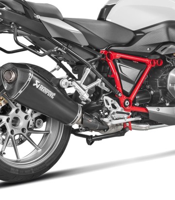 Échappement Akrapovič noir pour BMW R 1200/1250 R/RS (15-18) S-B12SO19-HLGBL