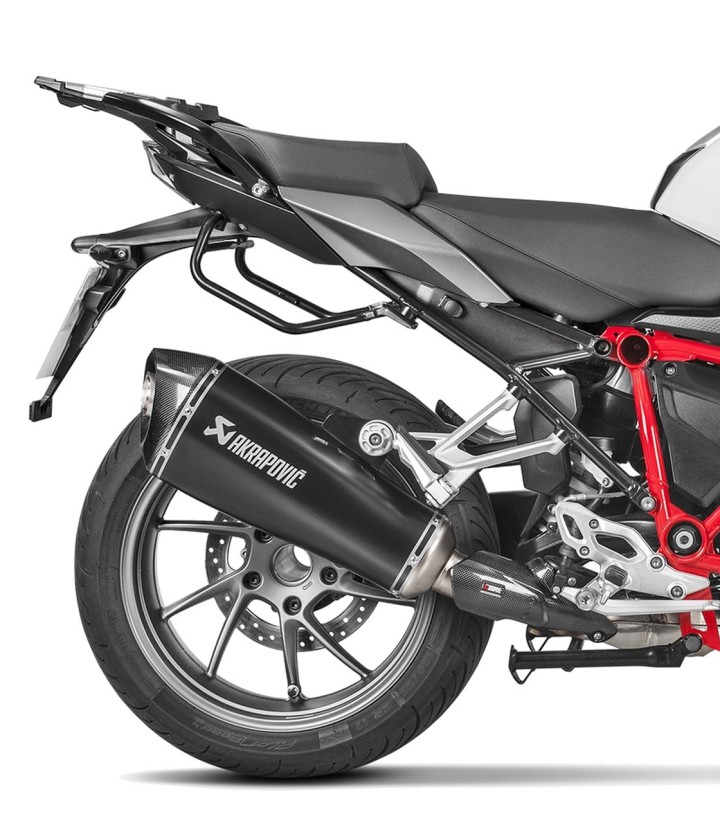 Akrapovič Exhaust in Black for BMW R 1200/1250 R/RS (15-18) S-B12SO19-HLGBL