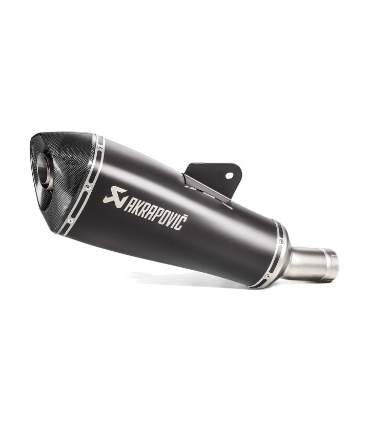 Scarico Akrapovič nero per BMW R 1200/1250 R/RS (15-18) S-B12SO19-HLGBL