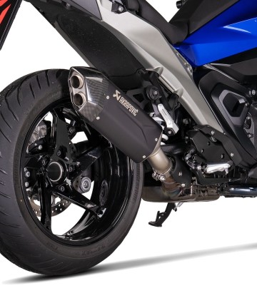 Escape Akrapovič em preto para BMW R 1300 GS (24-26), R 1300 R/RS (25-26) S-B13SO4-HJGTBL