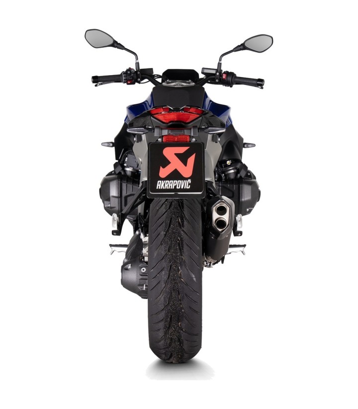 Zwarte Akrapovič-uitlaat voor BMW R 1300 GS (24-26), R 1300 R/RS (25-26) S-B13SO4-HJGTBL