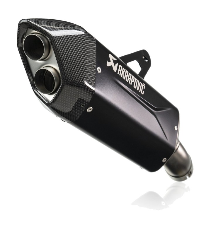 Zwarte Akrapovič-uitlaat voor BMW R 1300 GS (24-26), R 1300 R/RS (25-26) S-B13SO4-HJGTBL