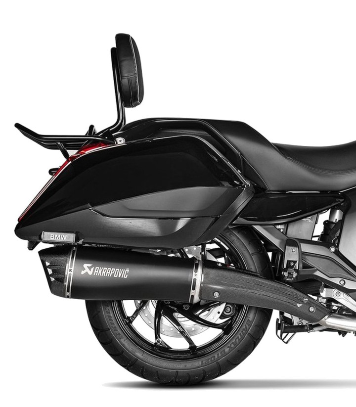 Escape Akrapovič en Negro para BMW K 1600 B Bagger / GT / Grand America (17-20) S-B16SO3HRAATBL
