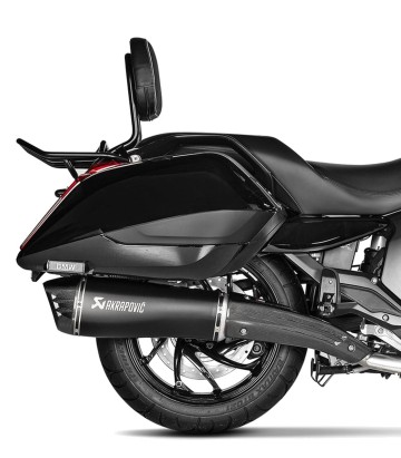 Scarico Akrapovič nero per BMW K 1600 B Bagger / GT / Grand America (17-20) S-B16SO3HRAATBL