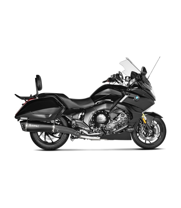 Escape Akrapovič em preto para BMW K 1600 B Bagger / GT / Grand America (17-20) S-B16SO3HRAATBL