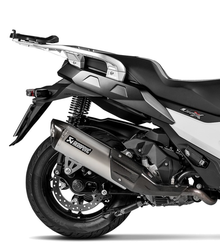 Akrapovič Exhaust in Titanium for BMW C 400 GT/X (18-20) S-B4SO2-HRT