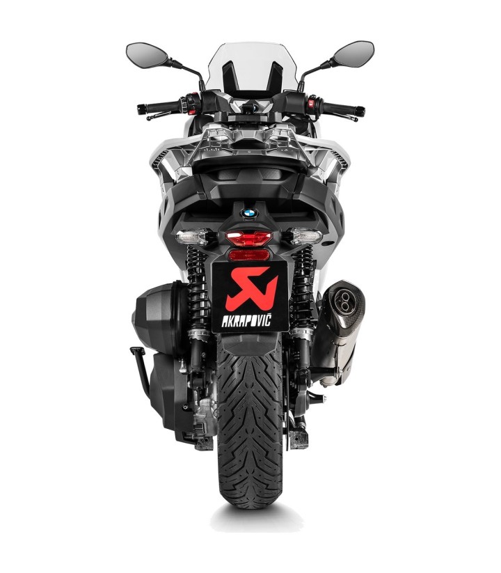 Échappement Akrapovič en titane pour BMW C 400 GT/X (18-20) S-B4SO2-HRT