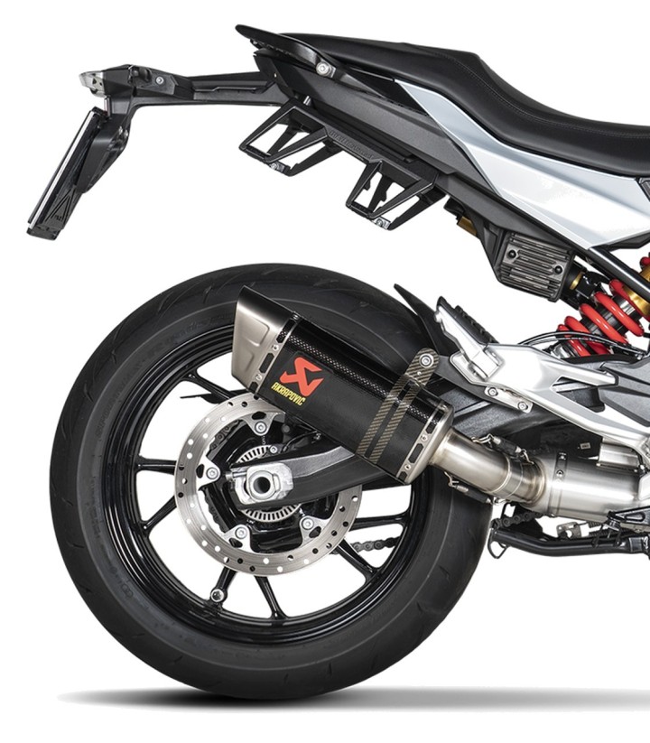 Escape Akrapovič en Carbono para BMW F 900 R/XR (20-26) S-B9SO2-APC
