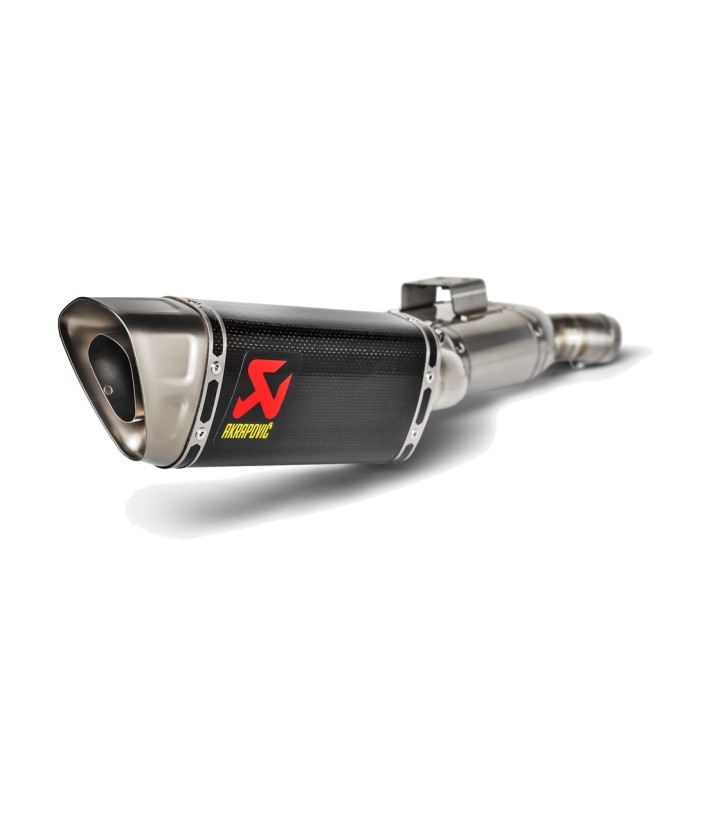 Échappement Akrapovič en carbone pour BMW F 900 R/XR (20-26) S-B9SO2-APC