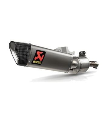 Akrapovič Exhaust in Titanium for BMW F 900 R/XR (20-26) S-B9SO2-HAPLT