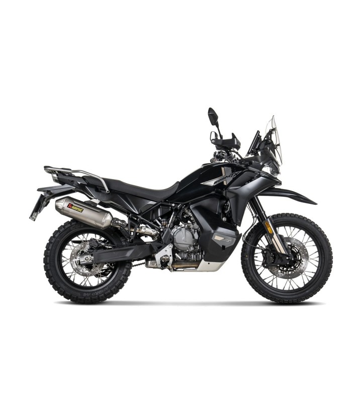 Akrapovič Exhaust in Titanium for CFMOTO MT-X 1000 (26), MT-X 800 (25-26) S-CF10SO1-HFTT