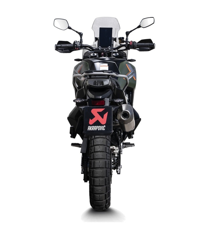 Akrapovič-Auspuff aus Titan für CFMOTO MT-X 1000 (26), MT-X 800 (25-26) S-CF10SO1-HFTT