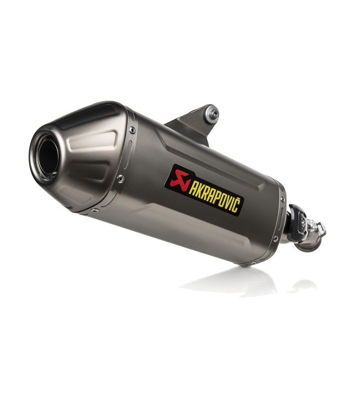 Akrapovič Exhaust in Titanium for CFMOTO MT-X 1000 (26), MT-X 800 (25-26) S-CF10SO1-HFTT