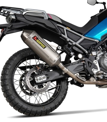 Akrapovič-Auspuff aus Titan für CFMOTO MT 450 (24-26) S-CF4SO2-HFTT