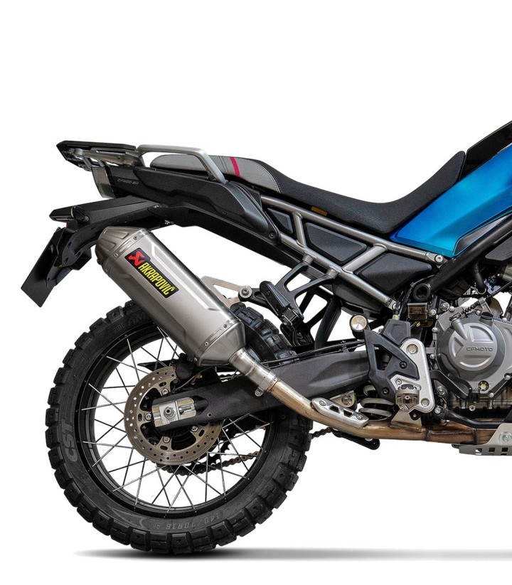Scarico Akrapovič in titanio per CFMOTO MT 450 (24-26) S-CF4SO2-HFTT