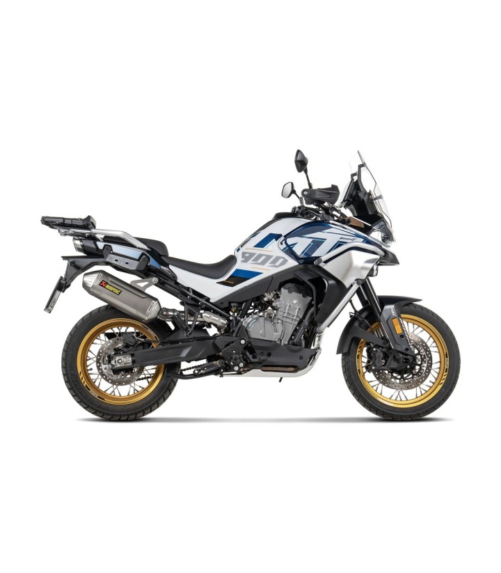 Échappement Akrapovič en titane pour CFMOTO MT 800 (24-26) S-CF8SO4-HFTT