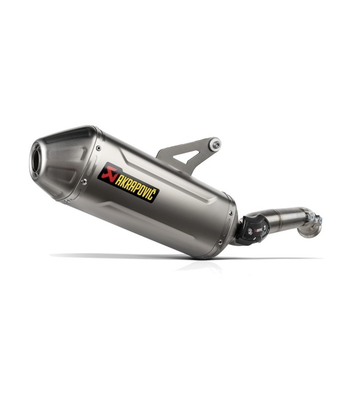 Escape Akrapovič em titânio para CFMOTO MT 800 (24-26) S-CF8SO4-HFTT