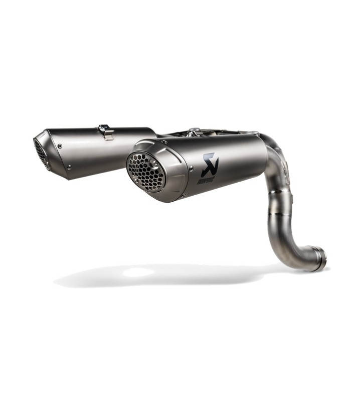 Escape Akrapovič em titânio para vários modelos de Ducati S-D10SO8-HCHNT