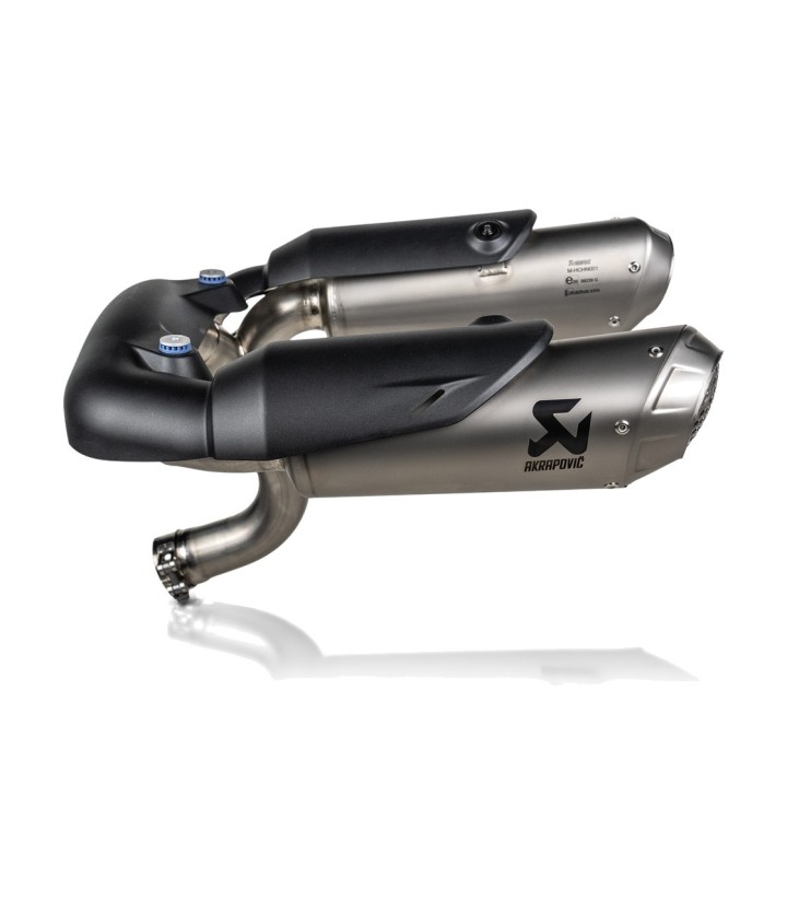 Akrapovič-uitlaat van titanium voor diverse modellen van Ducati S-D10SO8-HCHNT