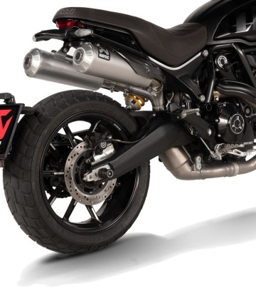 Escape Akrapovič en Titanio para Ducati Scrambler 1100 (21-24) S-D11SO13-HBFGT