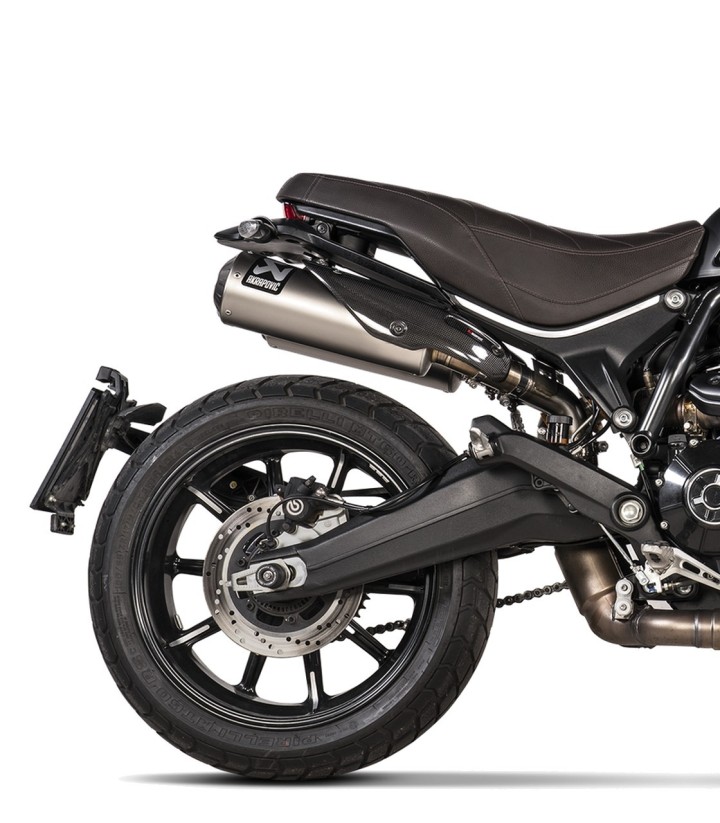 Échappement Akrapovič en titane pour Ducati Scrambler 1100 (21-24) S-D11SO13-HBFGT