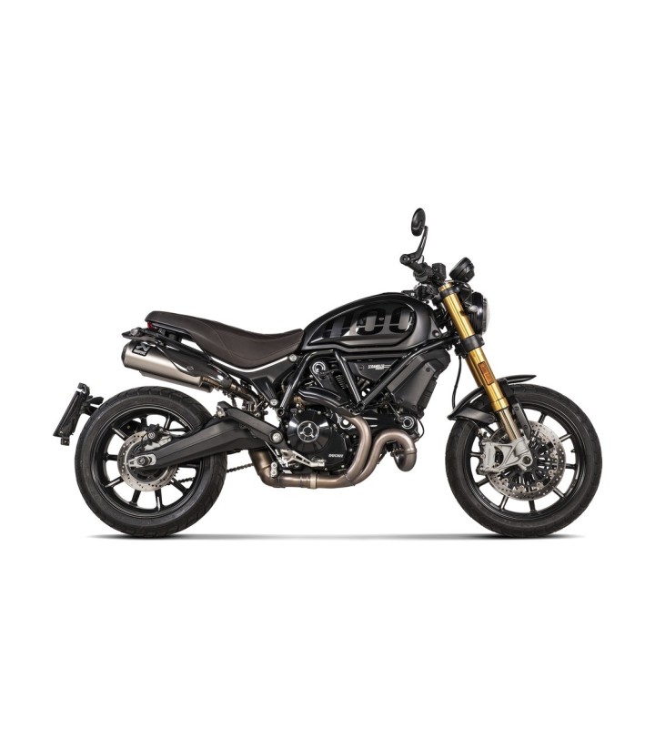 Escape Akrapovič en Titanio para Ducati Scrambler 1100 (21-24) S-D11SO13-HBFGT