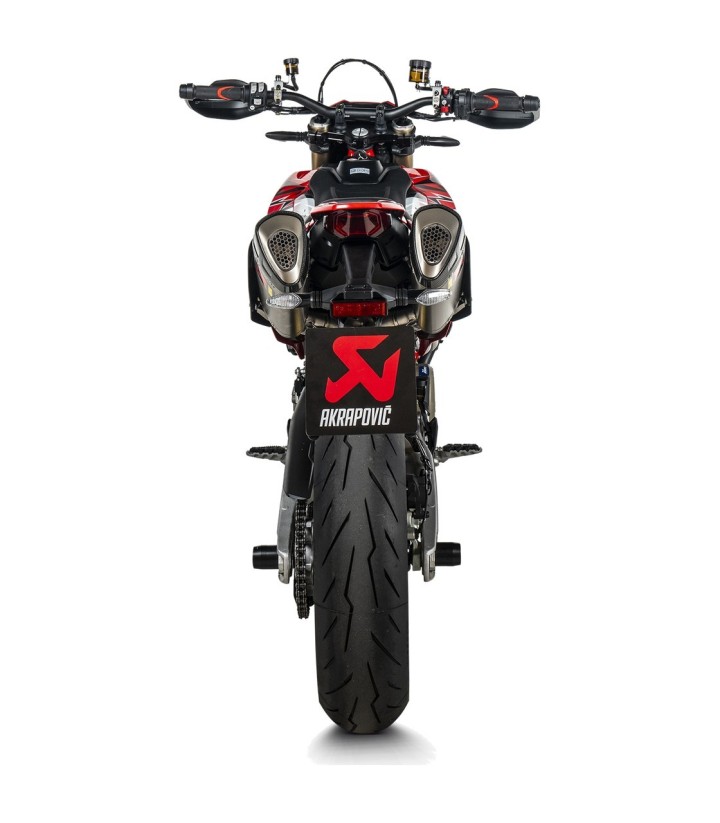 Escape Akrapovič en Titanio para Ducati Hypermotard 698 (24-26) S-D6SO2-HAPLT