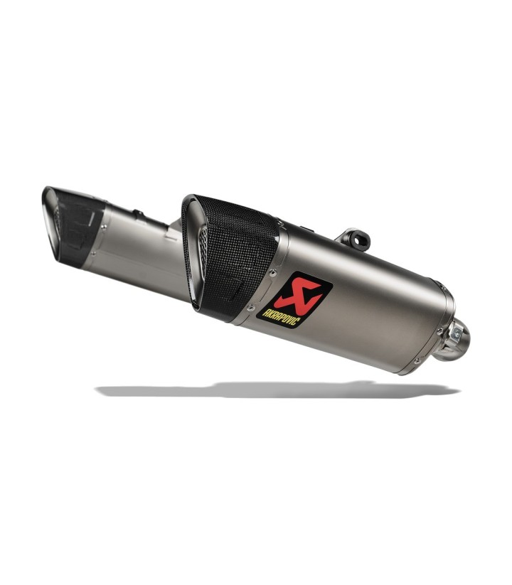 Akrapovič Exhaust in Titanium for Ducati Hypermotard 698 (24-26) S-D6SO2-HAPLT