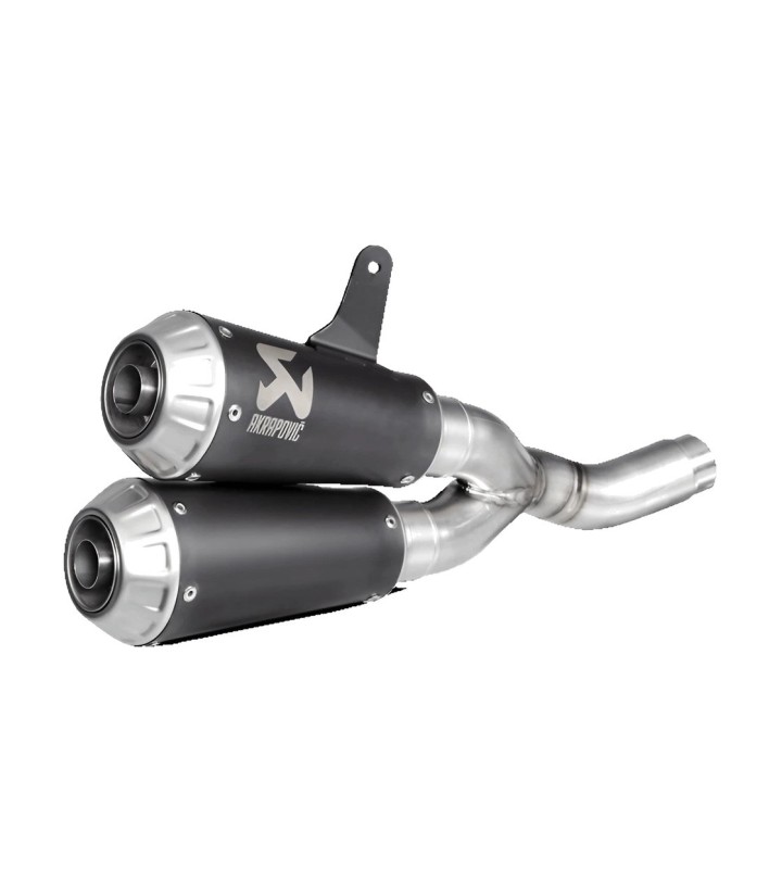 Escape Akrapovič em preto para Ducati Monster 659/797 (17-20), Scrambler 800 (15-20) S-D8SO4-CUBTBL1