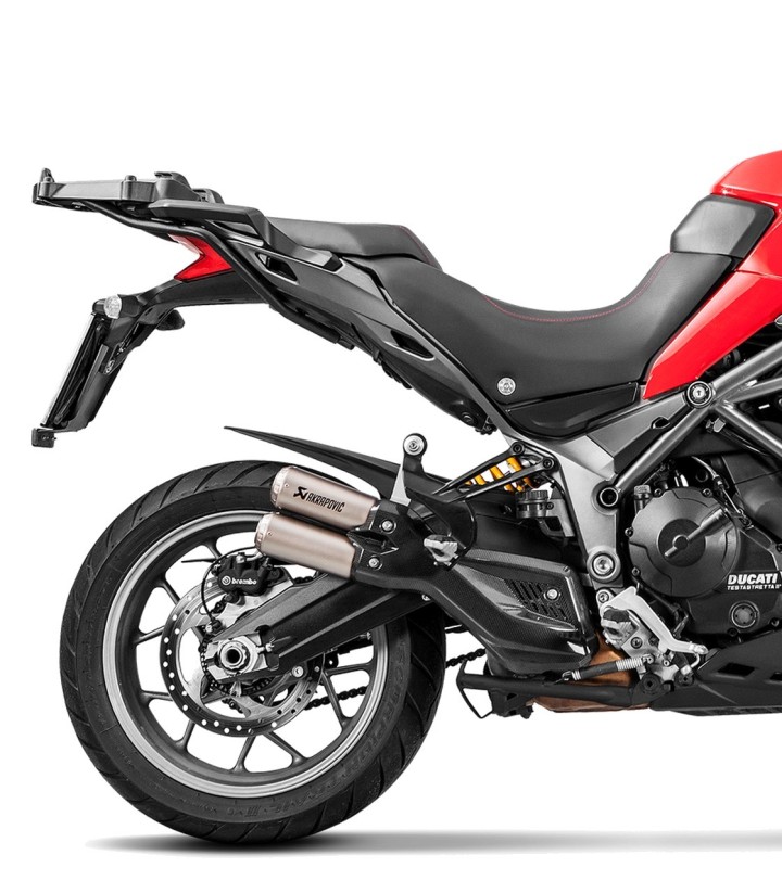 Escape Akrapovič en Titanio para Ducati Multistrada 1200 (17-18), 1260 (19-20), 950 (17-20) S-D9SO10-HIFFT