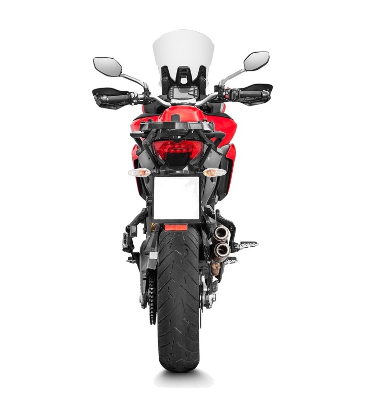 Akrapovič-Auspuff aus Titan für Ducati Multistrada 1200 (17-18), 1260 (19-20), 950 (17-20) S-D9SO10-HIFFT