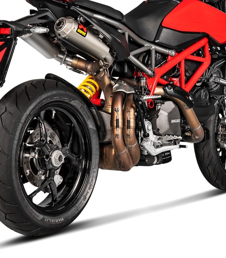 Akrapovič Exhaust in Titanium for Ducati Hypermotard 950 (19-24) S-D9SO15-HCBT