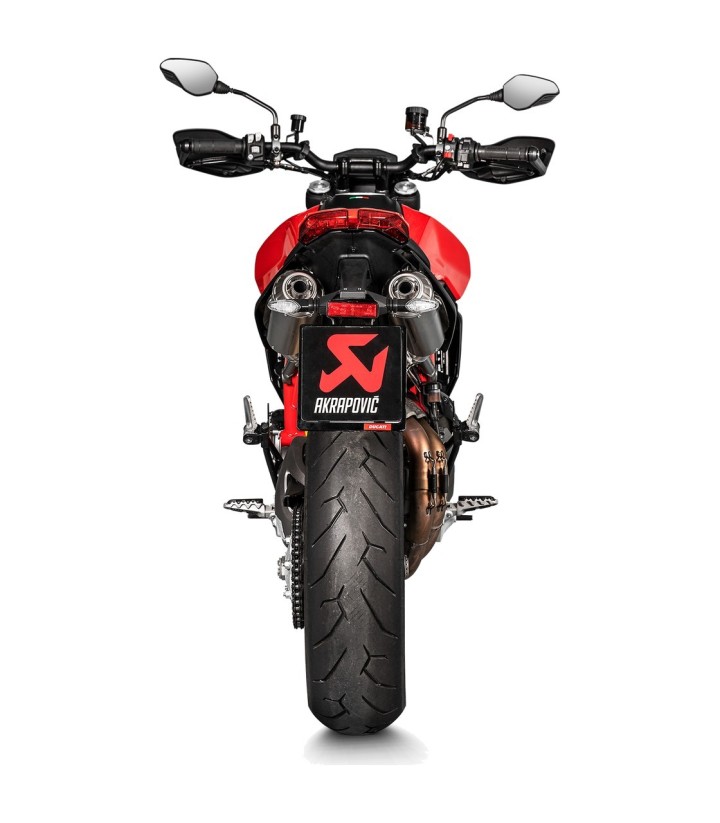 Scarico Akrapovič in titanio per Ducati Hypermotard 950 (19-24) S-D9SO15-HCBT
