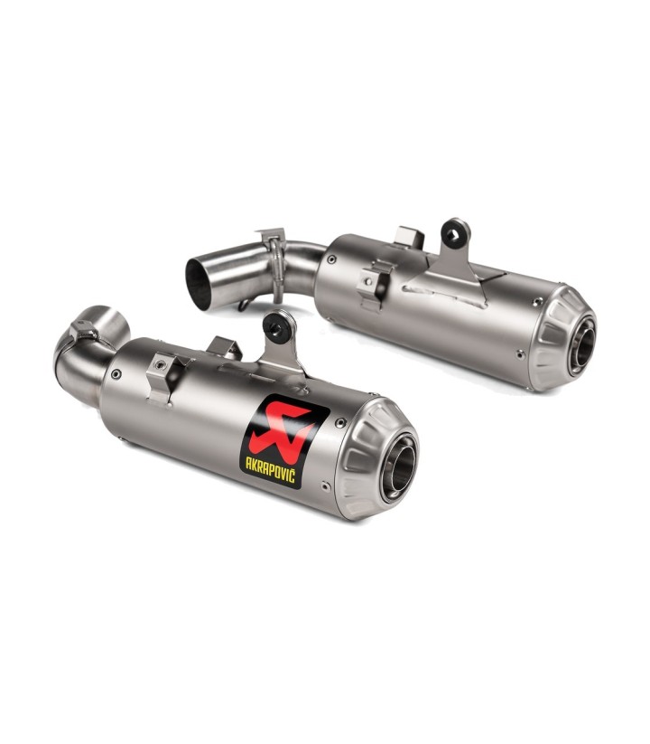 Akrapovič Exhaust in Titanium for Ducati Hypermotard 950 (19-24) S-D9SO15-HCBT